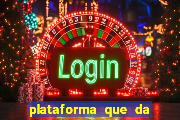 plataforma que da bonus de registro